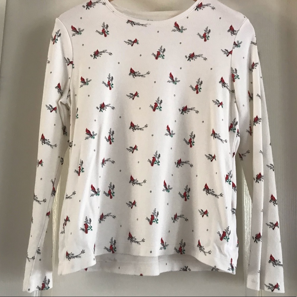 Croft & Barrow Cardinal Long Sleeve